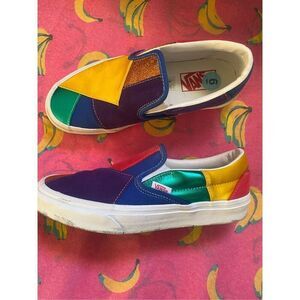 LBGTQ patchwork VANS